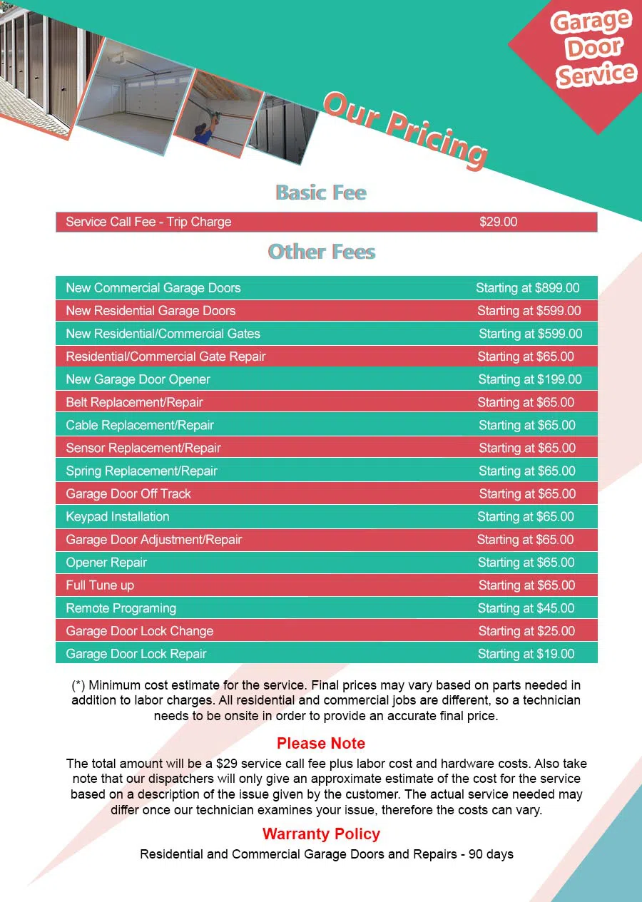 Central Garage Door Service Orlando, FL 407-603-0023